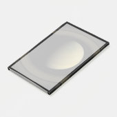 Mosaik des Planeten Saturn und seiner wichtigsten Post-it Klebezettel (angewinkelt)