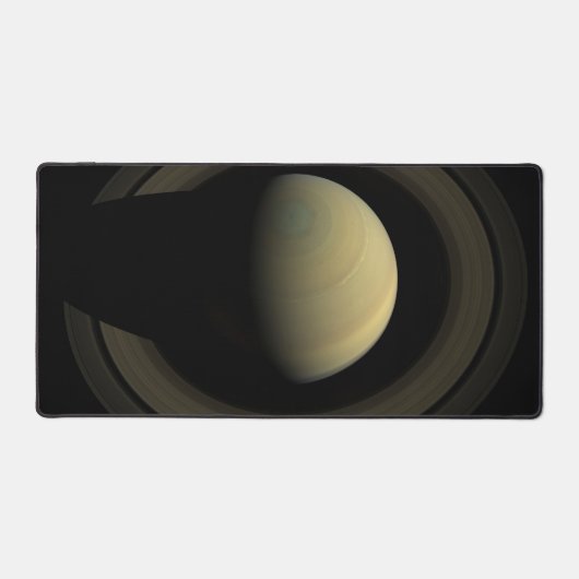 Mosaik des Planeten Saturn und seiner wichtigsten  Schreibtischunterlage (Vorderseite)