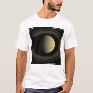 Mosaik des Planeten Saturn und seiner wichtigsten T-Shirt