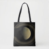 Mosaik des Planeten Saturn und seiner wichtigsten  Tasche (Vorderseite)