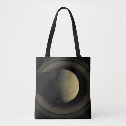 Mosaik des Planeten Saturn und seiner wichtigsten  Tasche (Vorderseite)