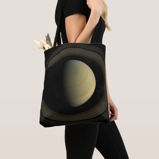 Mosaik des Planeten Saturn und seiner wichtigsten  Tasche (Von Nahem)