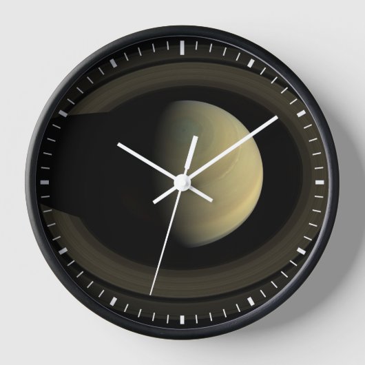 Mosaik des Planeten Saturn und seiner wichtigsten  Uhr (Vorderseite)