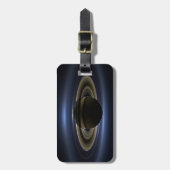 Mosaik des Saturn-Systems, das von der Sonne zurüc Gepäckanhänger (Vorderseite vertikal)