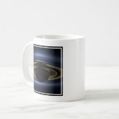 Mosaik des Saturn-Systems, das von der Sonne zurüc Kaffeetasse (Vorderseite Links)