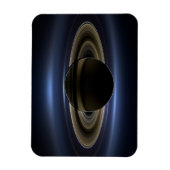 Mosaik des Saturn-Systems, das von der Sonne zurüc Magnet (Vertikal)