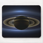Mosaik des Saturn-Systems, das von der Sonne zurüc Mousepad (Vorne)