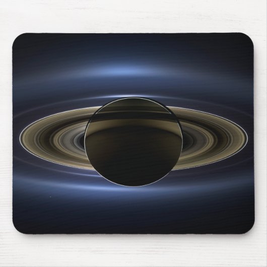 Mosaik des Saturn-Systems, das von der Sonne zurüc Mousepad (Vorne)