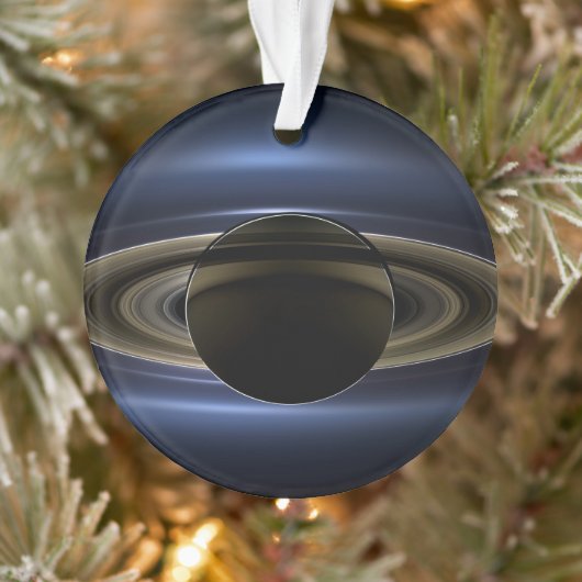 Mosaik des Saturn-Systems, das von der Sonne zurüc Ornament (Baum)