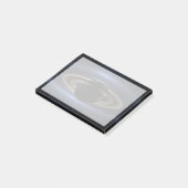 Mosaik des Saturn-Systems, das von der Sonne zurüc Post-it Klebezettel (angewinkelt)