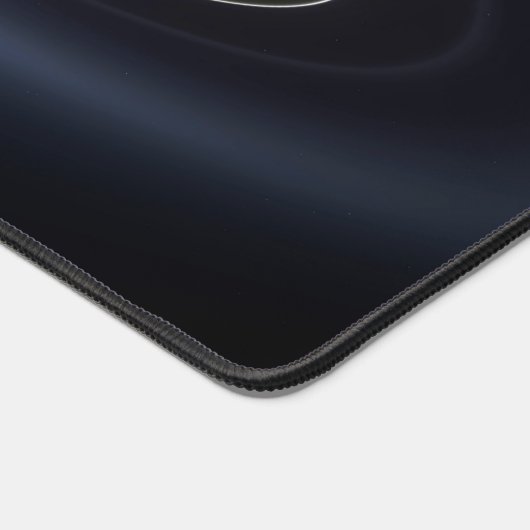 Mosaik des Saturn-Systems, das von der Sonne zurüc Schreibtischunterlage (Ecke)