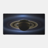 Mosaik des Saturn-Systems, das von der Sonne zurüc Schreibtischunterlage (Vorderseite)