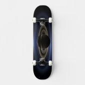 Mosaik des Saturn-Systems, das von der Sonne zurüc Skateboard (Vorderseite)