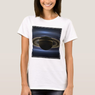 Mosaik des Saturn-Systems, das von der Sonne zurüc T-Shirt