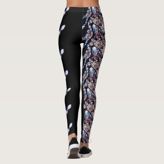 Mosaik Design Leggings (Rückseite)