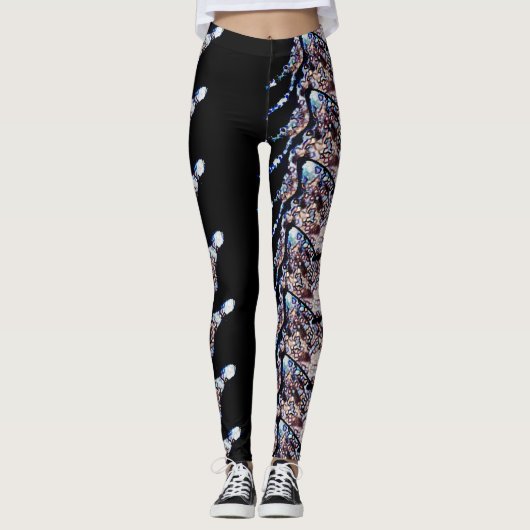 Mosaik Design Leggings (Vorderseite)