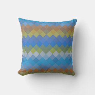 Mosaik Diamond Geometric Muster #10 Kissen