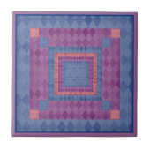 Mosaik Diamonds Tile Fliese (Vorderseite)