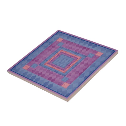Mosaik Diamonds Tile Fliese (Seite)