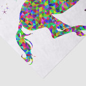 Mosaik-Einhorn Seidenpapier (Ausschnitt)