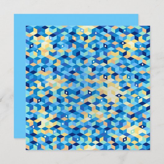 Mosaik, Einladung (Vorne/Hinten)