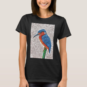 Mosaik-Eisvogel T-Shirt