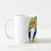 Mosaik Elefantendesign 36 Kaffeetasse (Links)