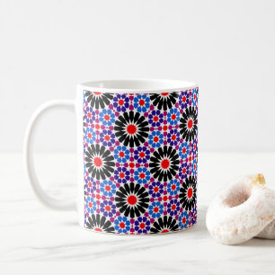 Mosaik-Erbe: Andalusisch-Marokkanische Zellige-Kun Kaffeetasse