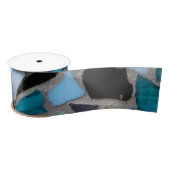 Mosaik-farbenes Glassteinkunstband Satinband (Spule)