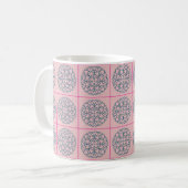 Mosaik fein kaffeetasse (Vorderseite Links)