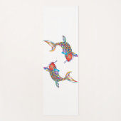 Mosaik Fish Yoga Mat Yogamatte (Vorderseite)
