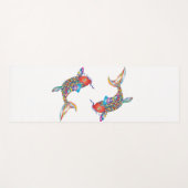 Mosaik Fish Yoga Mat Yogamatte (Vorderseite (Horizontal))