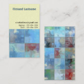 Mosaik-Fliesen-Kunst-kundengerechte Visitenkarten Visitenkarte (Vorne/Hinten)