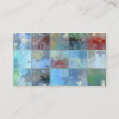 Mosaik-Fliesen-Kunst-kundengerechte Visitenkarten Visitenkarte (Rückseite)