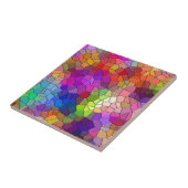 Mosaik-Fliesen-Regenbogen Fliese (Seite)