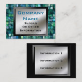 Mosaik-Fliesen-Visitenkarten Visitenkarte (Vorne/Hinten)