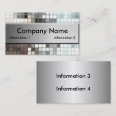 Mosaik-Fliesen-Visitenkarten Visitenkarte (Vorne/Hinten)