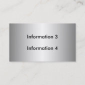 Mosaik-Fliesen-Visitenkarten Visitenkarte (Rückseite)