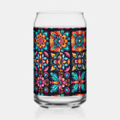 Mosaik-Floral-Mischung Dosenglas (Links)