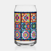 Mosaik-Floral-Mischung Dosenglas (Links)