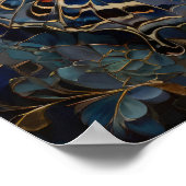 Mosaik Flutter - 3D Butterfly Moderne Kunst Poster (Ecke)