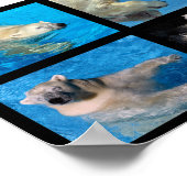 Mosaik-Fotos Poster (Ecke)