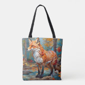 Mosaik Fox Forest Tasche (Rückseite)