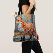 Mosaik Fox Forest Tasche (Von Nahem)