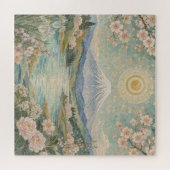Mosaik-Frühlingsserenität Puzzle (Horizontal)