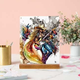 Mosaik für kreative Musik 8x10 Prints Acrylschild