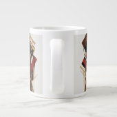 Mosaik-Geist Jumbo-Tasse (Rückseite)