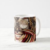 Mosaik-Geist Kaffeetasse (VorderseiteRechts)