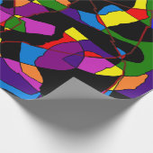 Mosaik gemischt lebendig geschenkpapier (Ecke)
