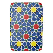 Mosaik Geometric Pattern Design Fliese Badematte (Vorderseite Vertikal)